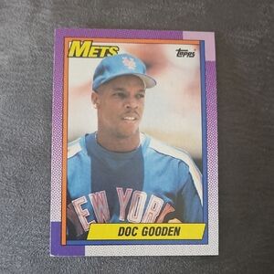 1990 Topps #510 Mets-Doc Gooden Card